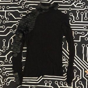 Cyberpunk too w/ faux leather platelets goth cybergoth techwear apocalyptic
